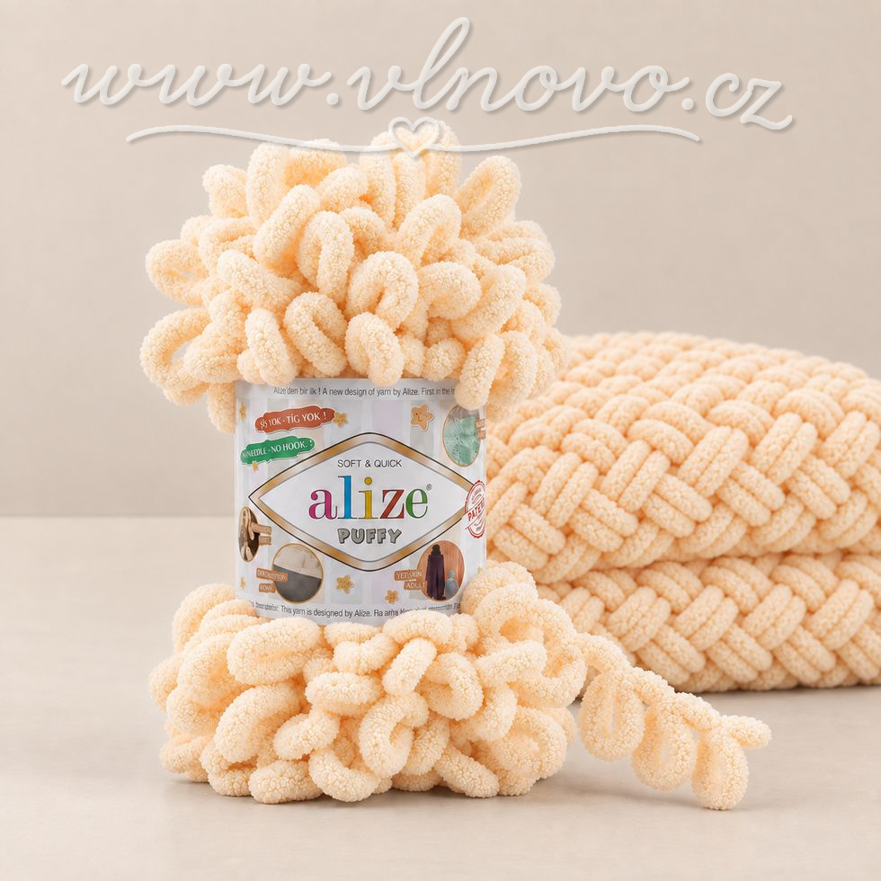 Alize Puffy 742 - vanilka
