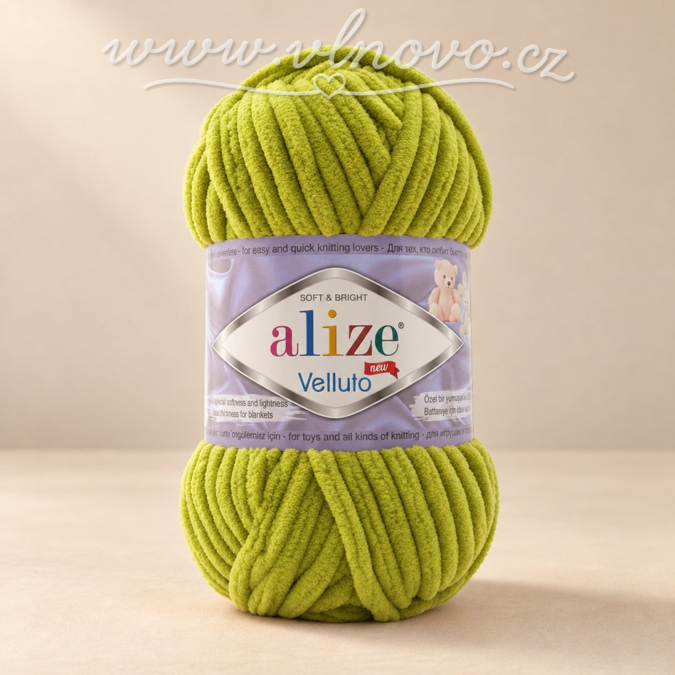 Alize Velluto 11 - pistácie