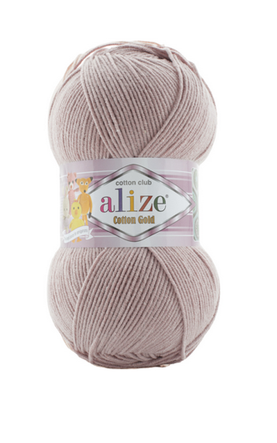 Alize Cotton Gold 592 - pudrova fialová