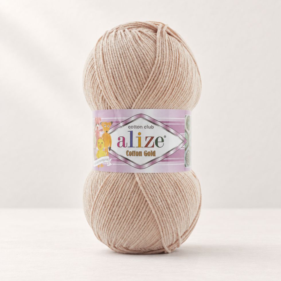 Alize Cotton Gold 314 - kávová pěna