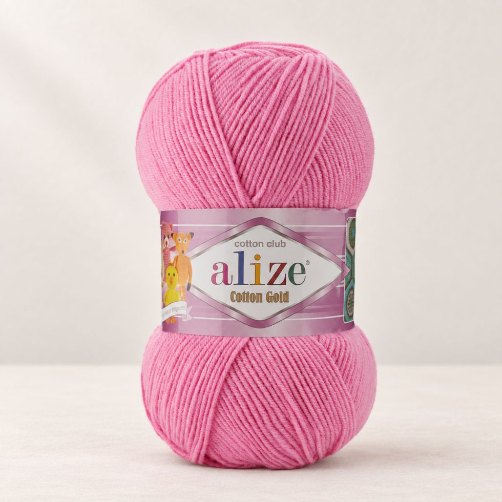 Alize Cotton Gold 264 - růžová