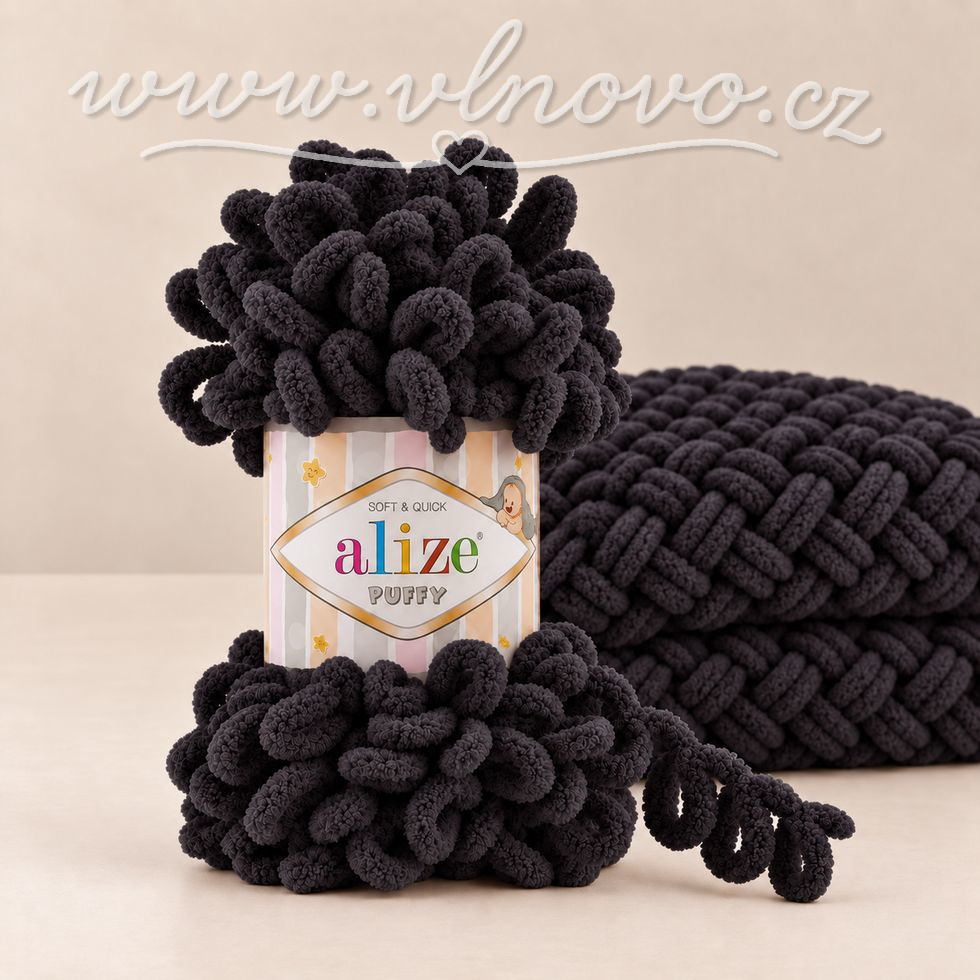 Alize Puffy 1060 - matná černá