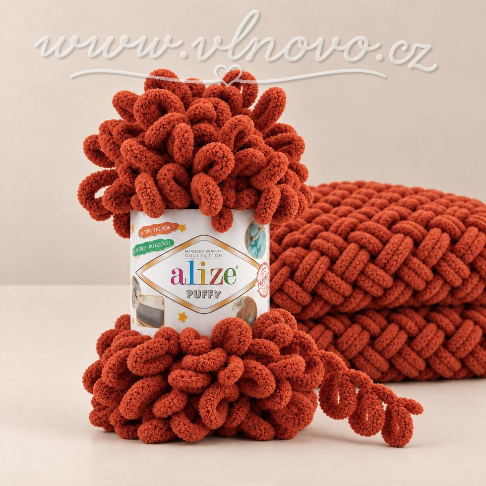Alize Puffy 36 - cihlová