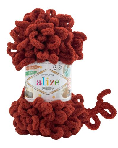 Alize Puffy 641 - cihlová